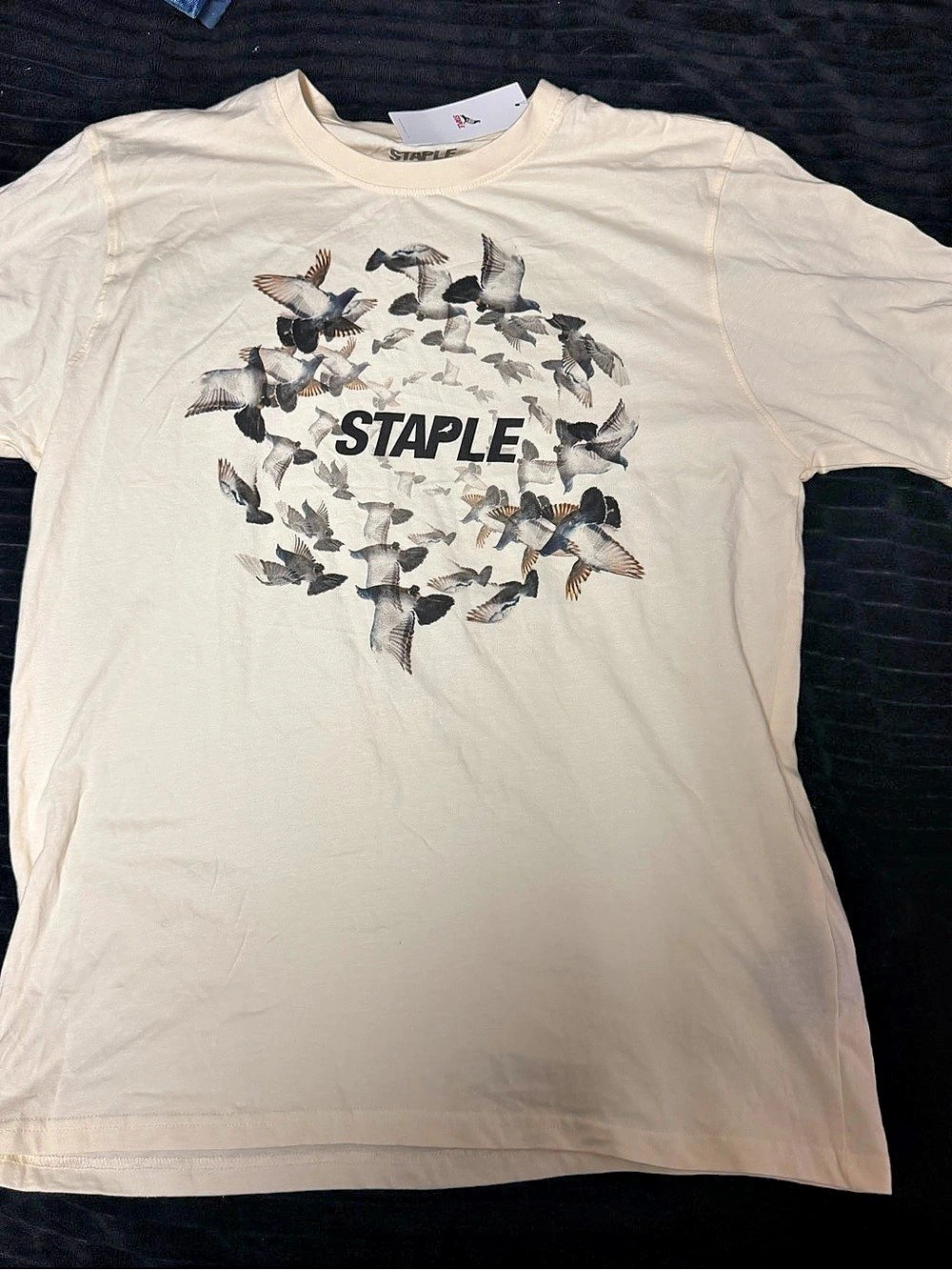 Staple Graphic Bird Print Short Sleeve Tee NWT